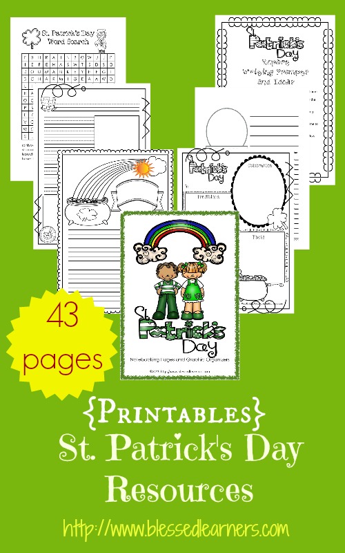 FREE St. Patrick's Day 43 Page Pack