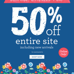 50% Off Gymboree Sale - Today & Online Only!
