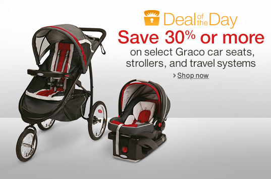 30% Off Graco Car Seats & Strollers - Today Only!