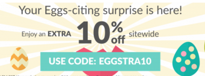 Easter Sale at Educents - 10% Off Sitewide!