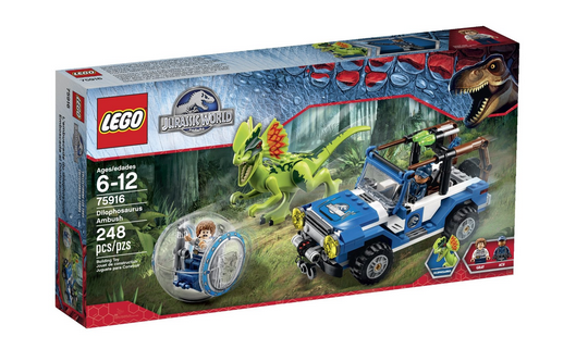 LEGO Jurassic World Dilophosaurus Ambush Set Only $21! (Reg. $30!)