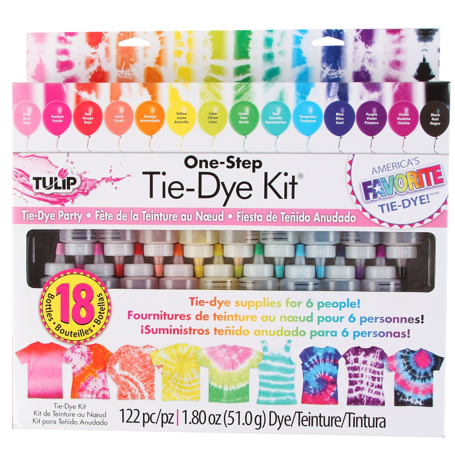 18 Color Tie-Dye Kit Only $19.86! (Reg. $30!)