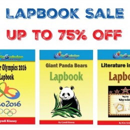 Knowledge Box Central Lapbook Sale - Up to 75% Off!