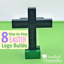 8 Easter Lego Builds W/ Free Printable