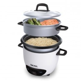 Aroma 6-Cup Rice Cooker and Food Steamer Only $21.17! (30% Off!)