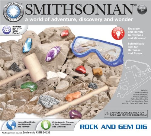 Smithsonian Rock and Gem Dig Only $10.63!