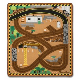 Construction Zone Work Site Rug & Vehicle Set Only $20.69! (Reg. $30)