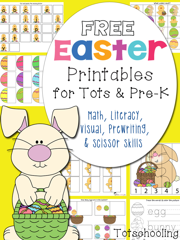 FREE Easter Printables Pack