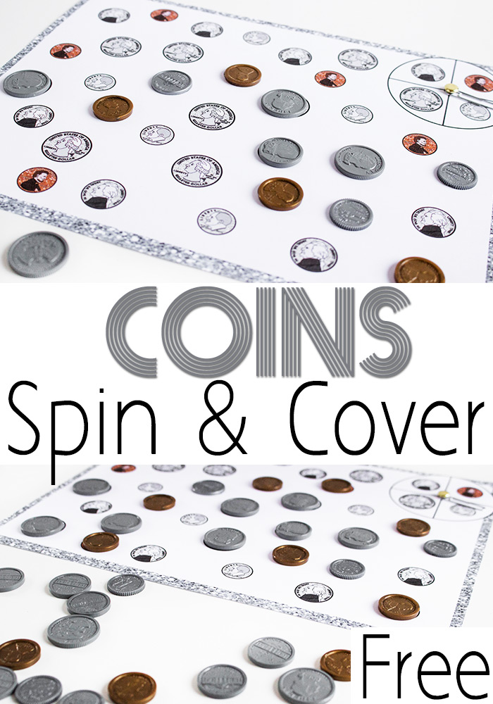 FREE Coin Spin and Cover Game