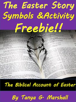 FREE Biblical Easter Story Symbols and Activities Pack