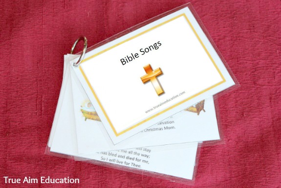 FREE Bible Songs for Kids Printables