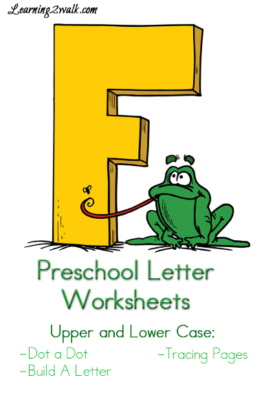 FREE Letter F Worksheet Pack