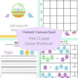 FREE Easter Themed Workbook