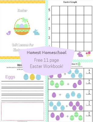 FREE Easter Themed Workbook