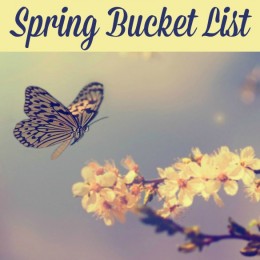 FREE Spring Bucket List