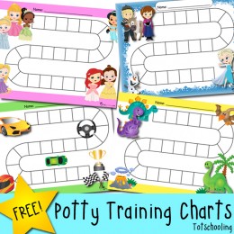 FREE Potty Training Charts