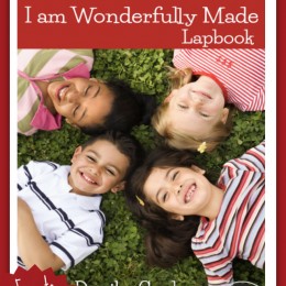 FREE Wonderfully Made Lapbook