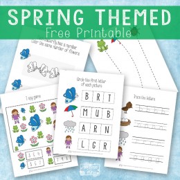 FREE Spring Themed Printables