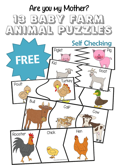 FREE Animal Puzzles