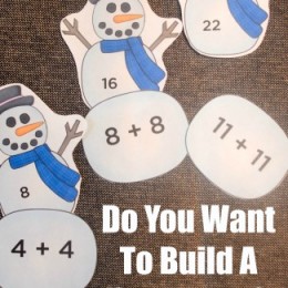 FREE Snowman Math Printables