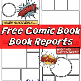 FREE Comic Book Book Reports