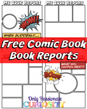 FREE Comic Book Book Reports