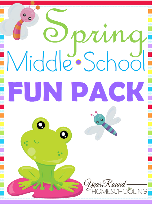 FREE Middle School Spring Pack