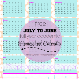 FREE School Calendar