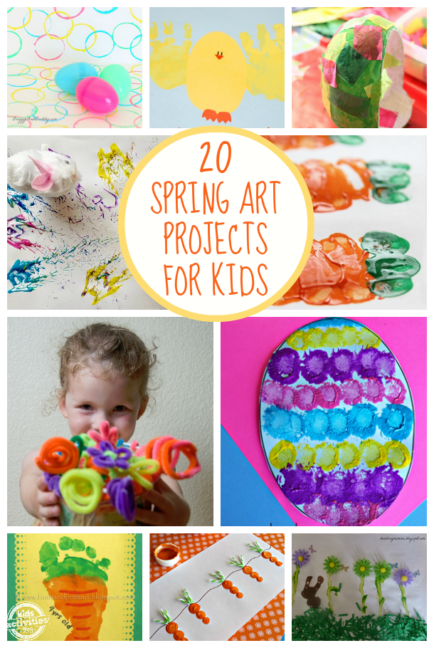 20 FREE Spring Art Projects