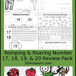 FREE Numbers Packs