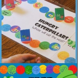 FREE Hungry Caterpillar Money Game