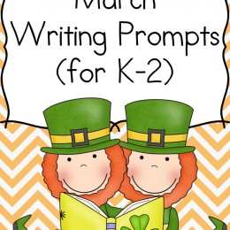 FREE St. Patrick's Day Writing Prompts