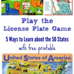 FREE Road Trips Geography Game Printables