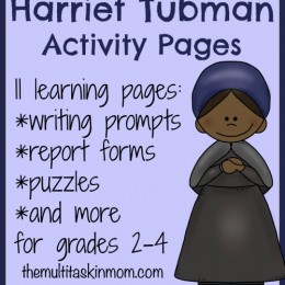 FREE Harriet Tubman Unit Study