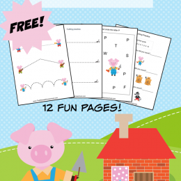 FREE Three Little Pigs Pack