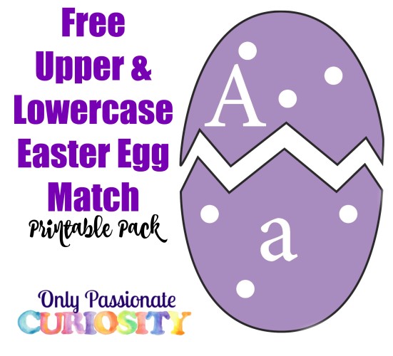 FREE Easter Egg Letter Match