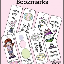 FREE Easter Bookmarks