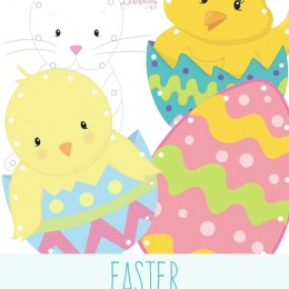 FREE Easter Lacing Cards