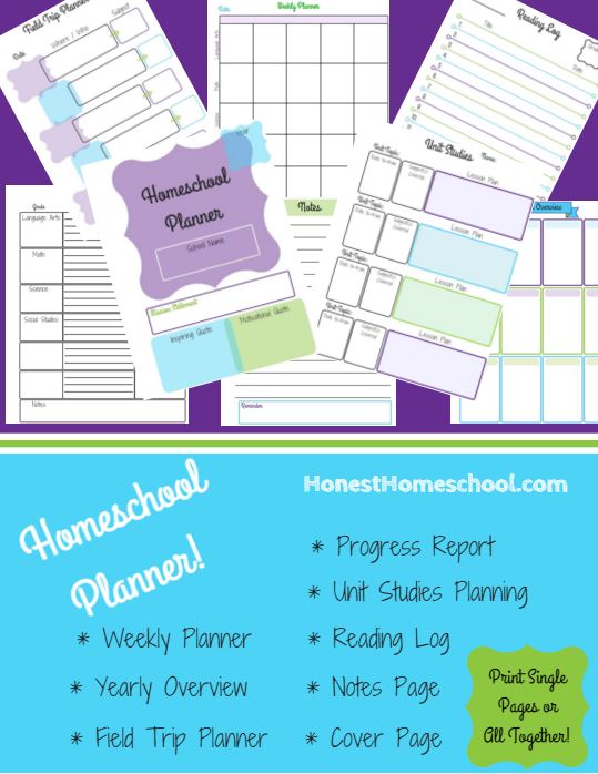 FREE Homeschool Planner