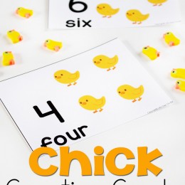 FREE Chick Counting Cards