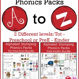 Alphabet Stomping Phonics Packs Only $39 - Limited Time!