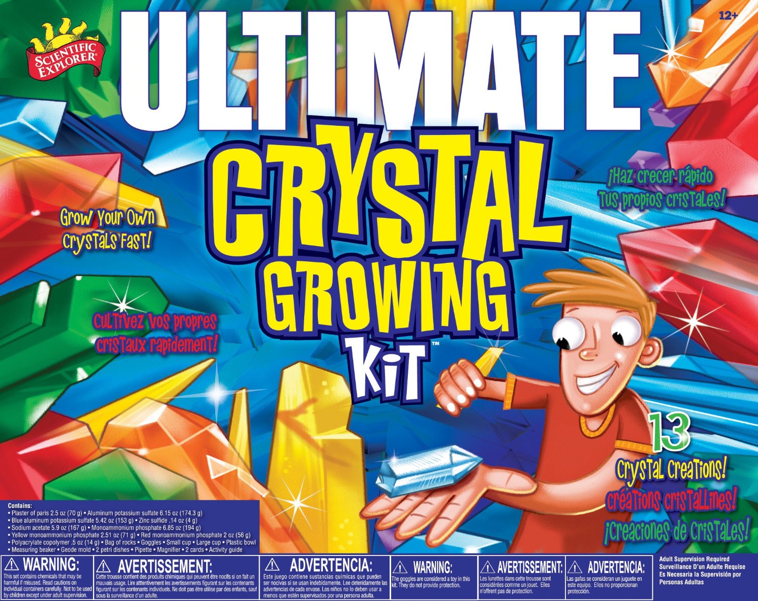 Scientific Explorer Ultimate Crystal Growing Kit Only $16! (Reg. $33!)