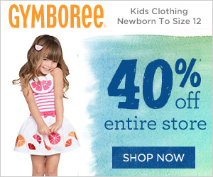 Free Shipping at Gymboree Today Only + 40% Off!