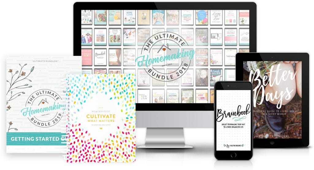 The Ultimate Homemaking Bundle 2018