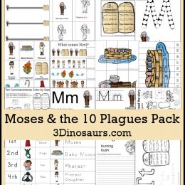 FREE Moses 10 Plagues Pack