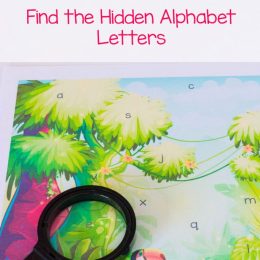 FREE Hidden letters Alphabet