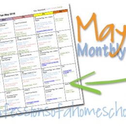 FREE Monthly Meal Planner