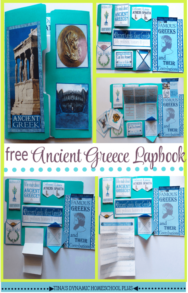 FREE Ancient Greece Lapbook