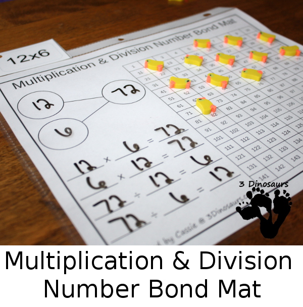 FREE Multiplication & Division Mats