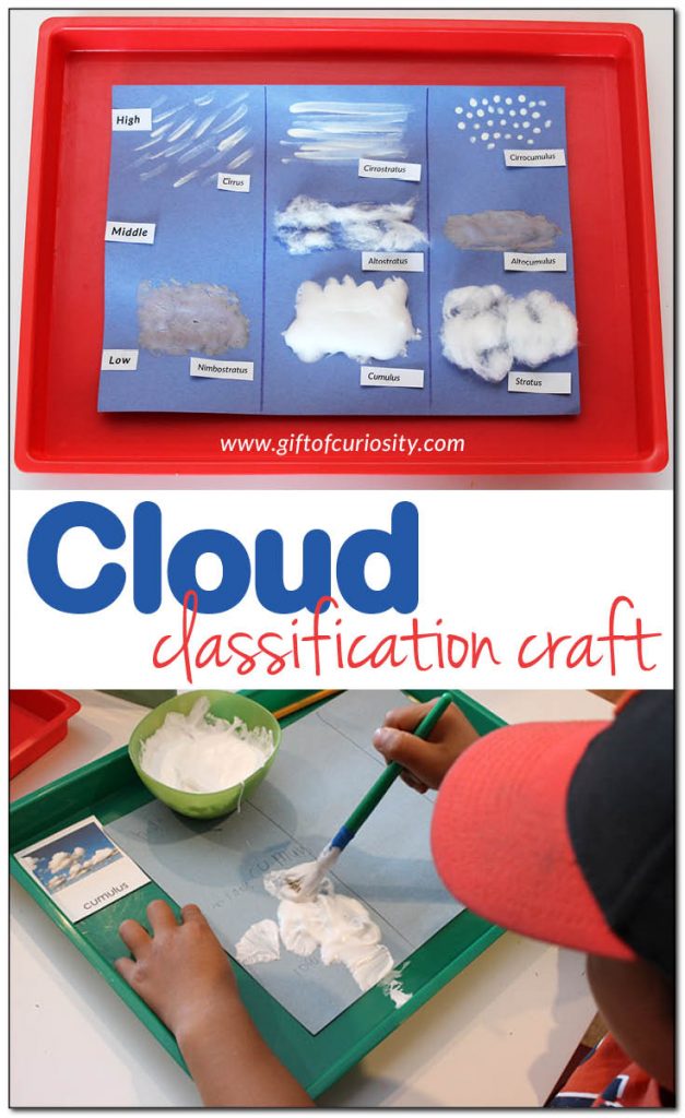 FREE Cloud Classification Craft